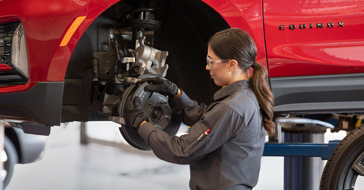Chevrolet brake service