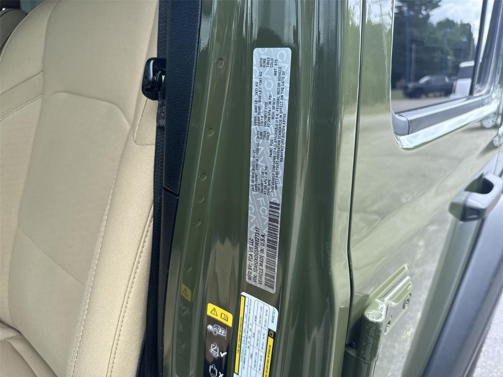 2021 Jeep Wrangler Unlimited Sport S