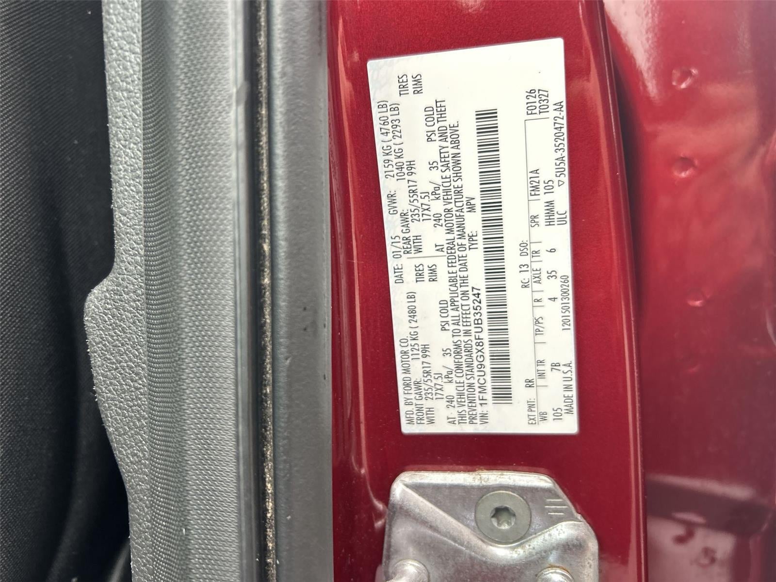 2015 Ford Escape SE