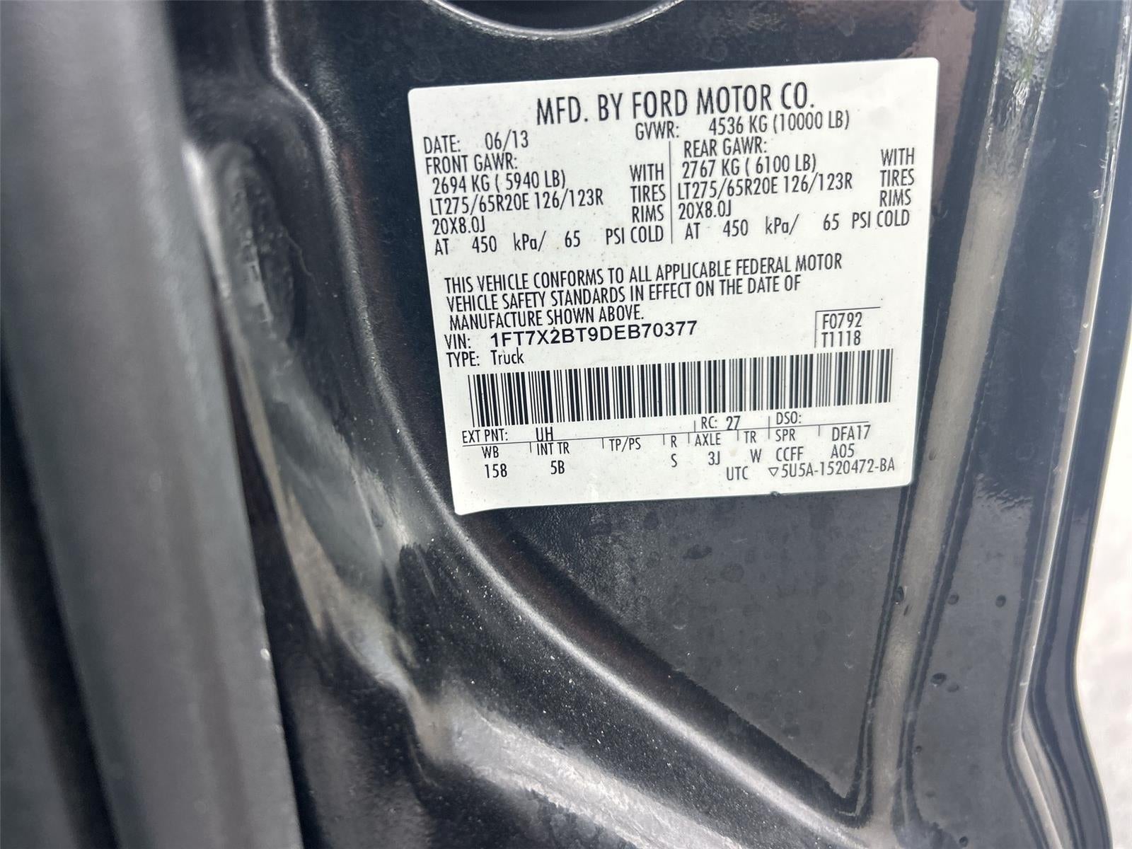 2013 Ford Super Duty F-250 SRW XL