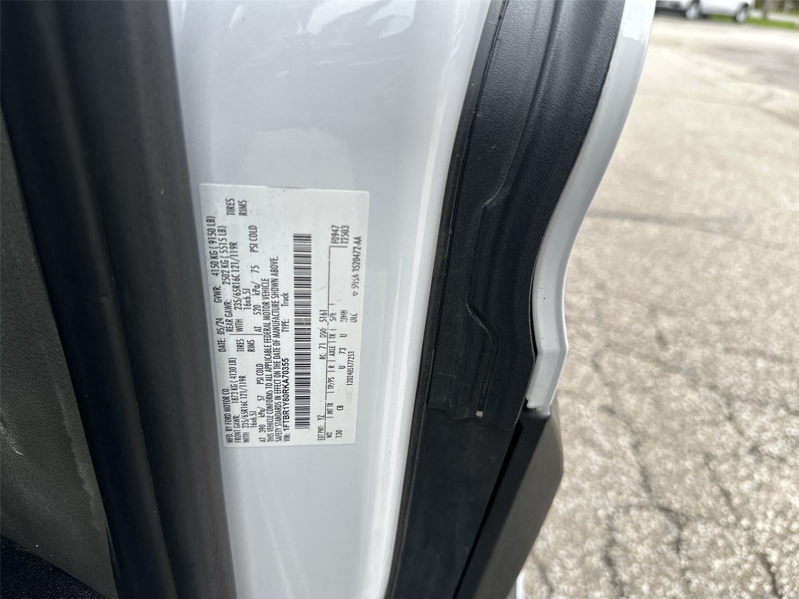 2024 Ford Transit Cargo Van Base