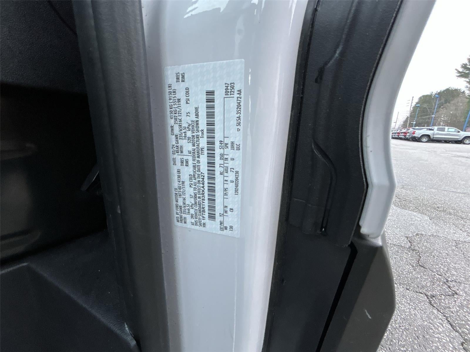 2024 Ford Transit Cargo Van Base