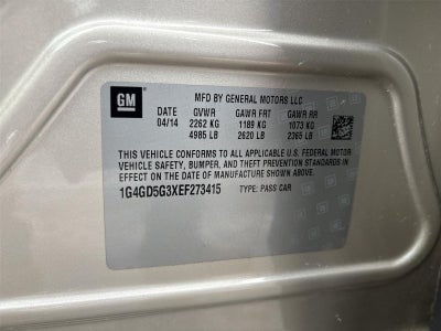 2014 Buick LaCrosse Premium I