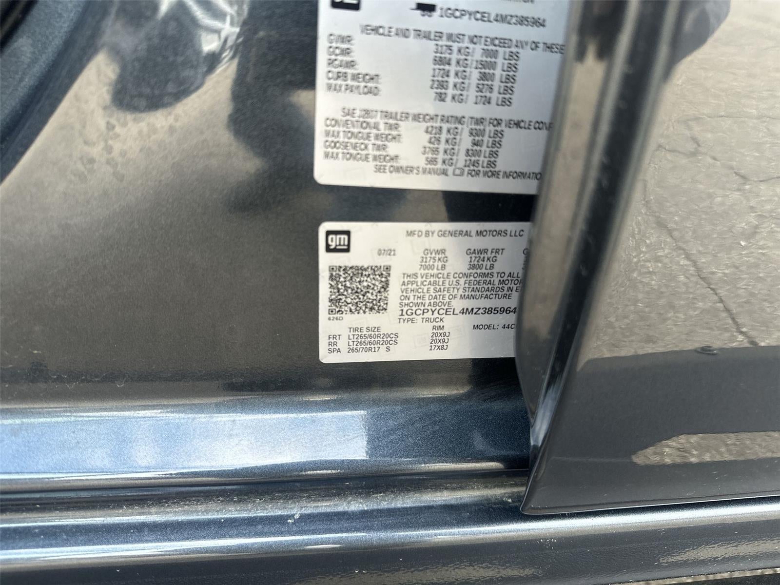 2021 Chevrolet Silverado 1500 Custom Trail Boss