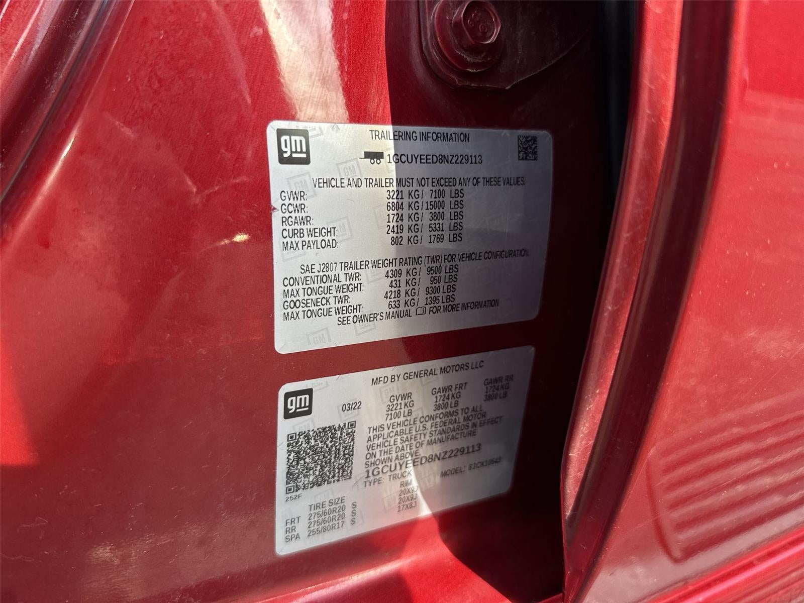 2022 Chevrolet Silverado 1500 LTD RST