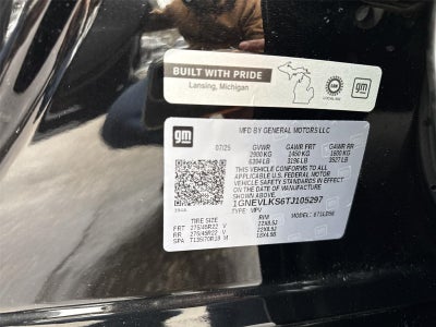 2026 Chevrolet Traverse RS