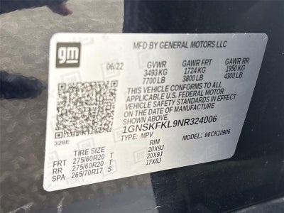 2022 Chevrolet Suburban Premier