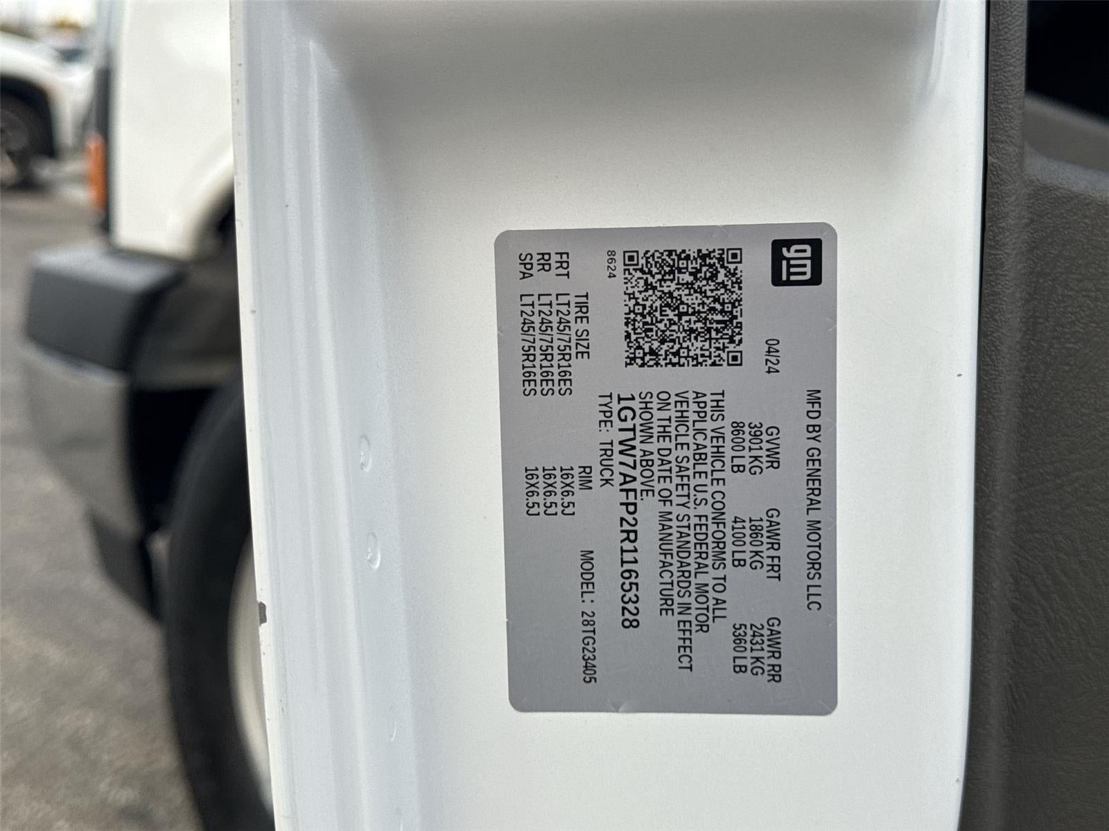 2024 GMC Savana Cargo 2500 Work Van