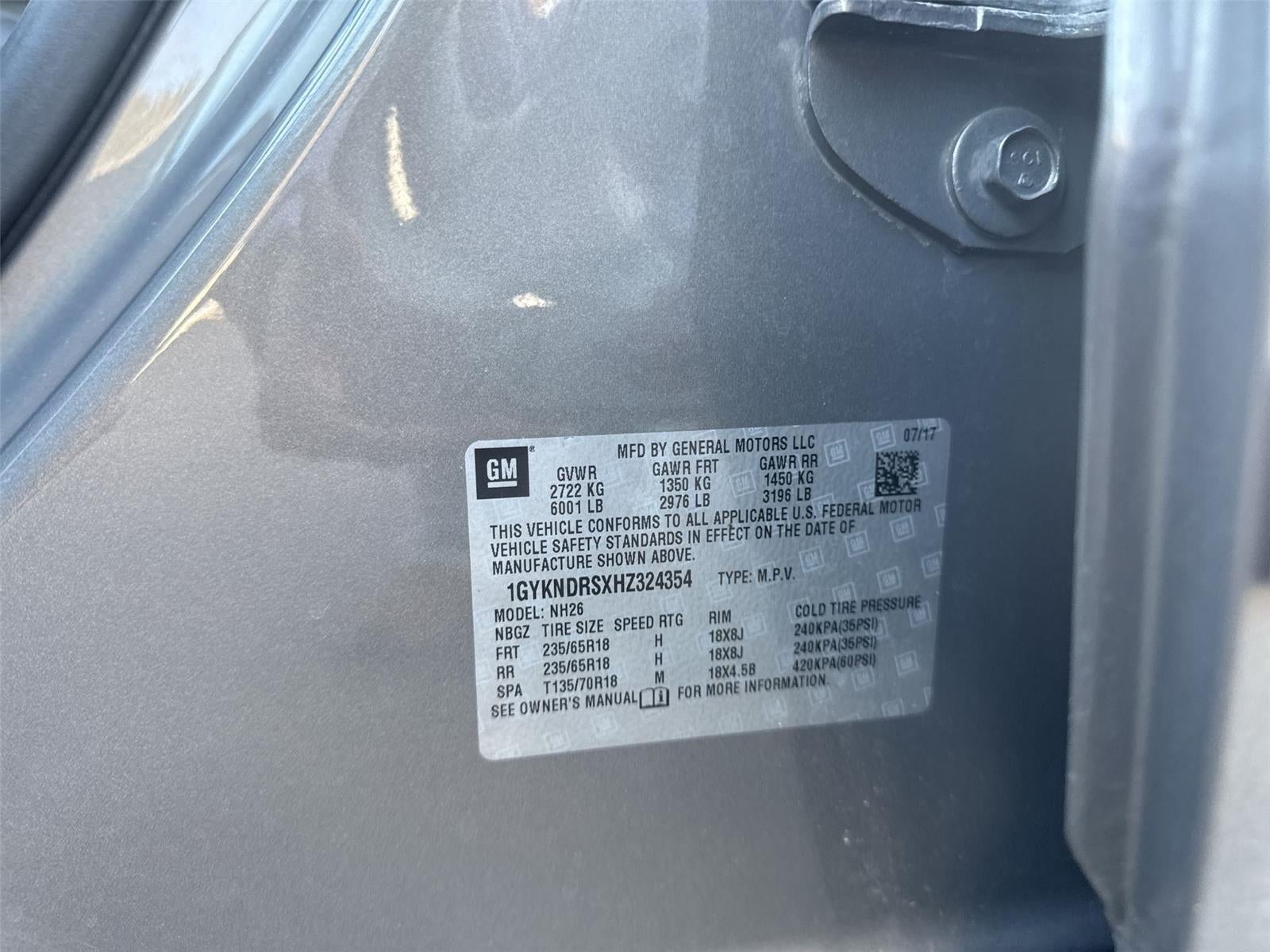 2017 Cadillac XT5 Luxury AWD