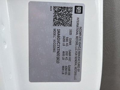 2026 Chevrolet Express Cutaway 4500 2WT