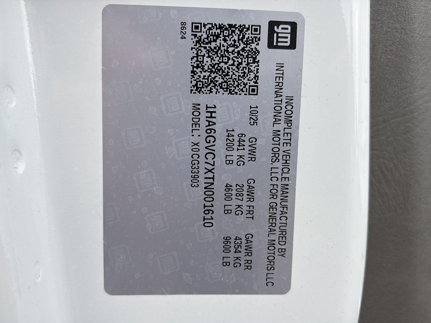 2026 Chevrolet Express Cutaway 4500 2WT