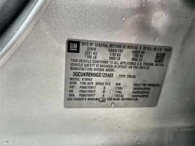 2016 Chevrolet Silverado 1500 LT