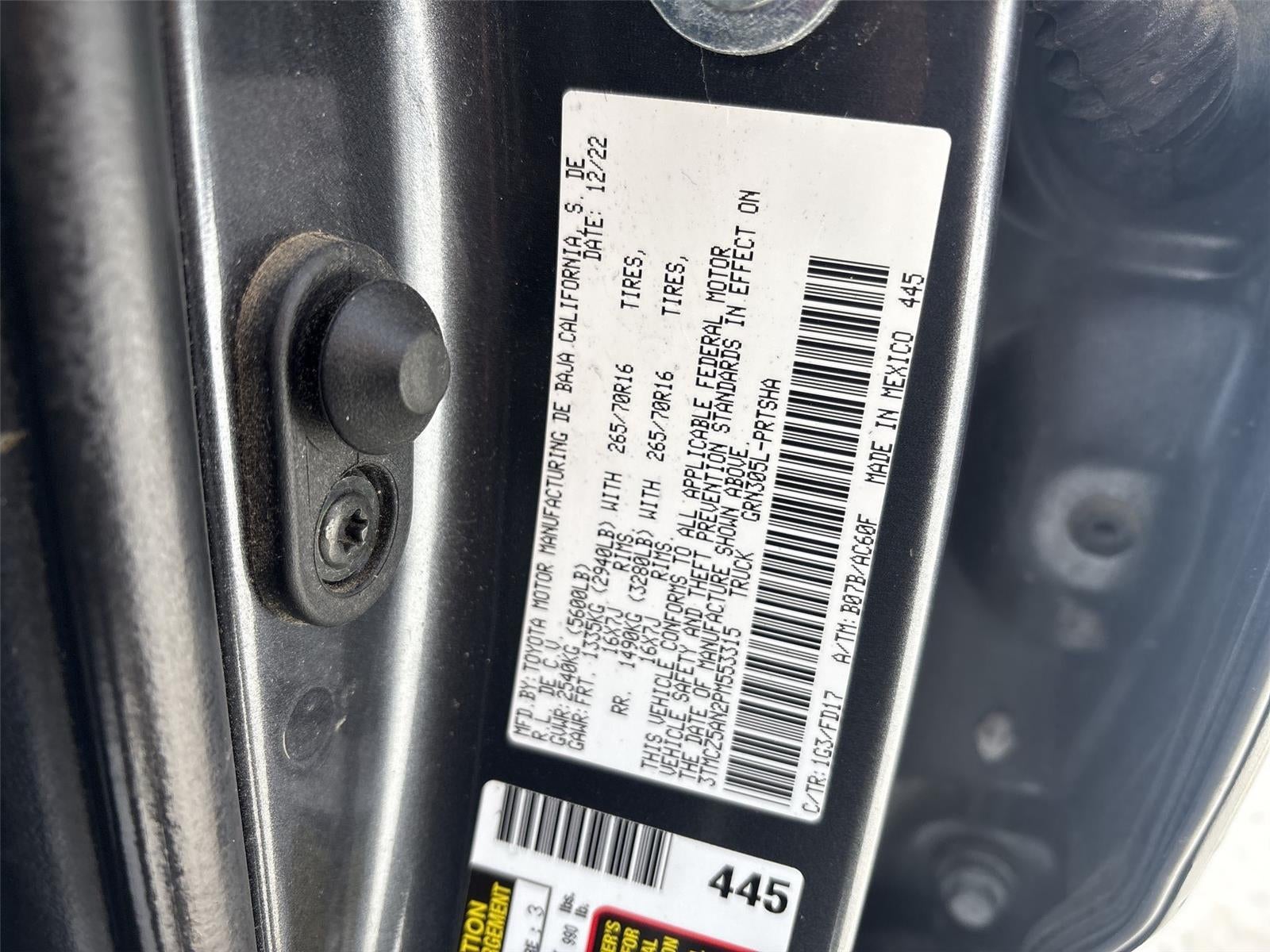 2023 Toyota Tacoma TRD Off Road