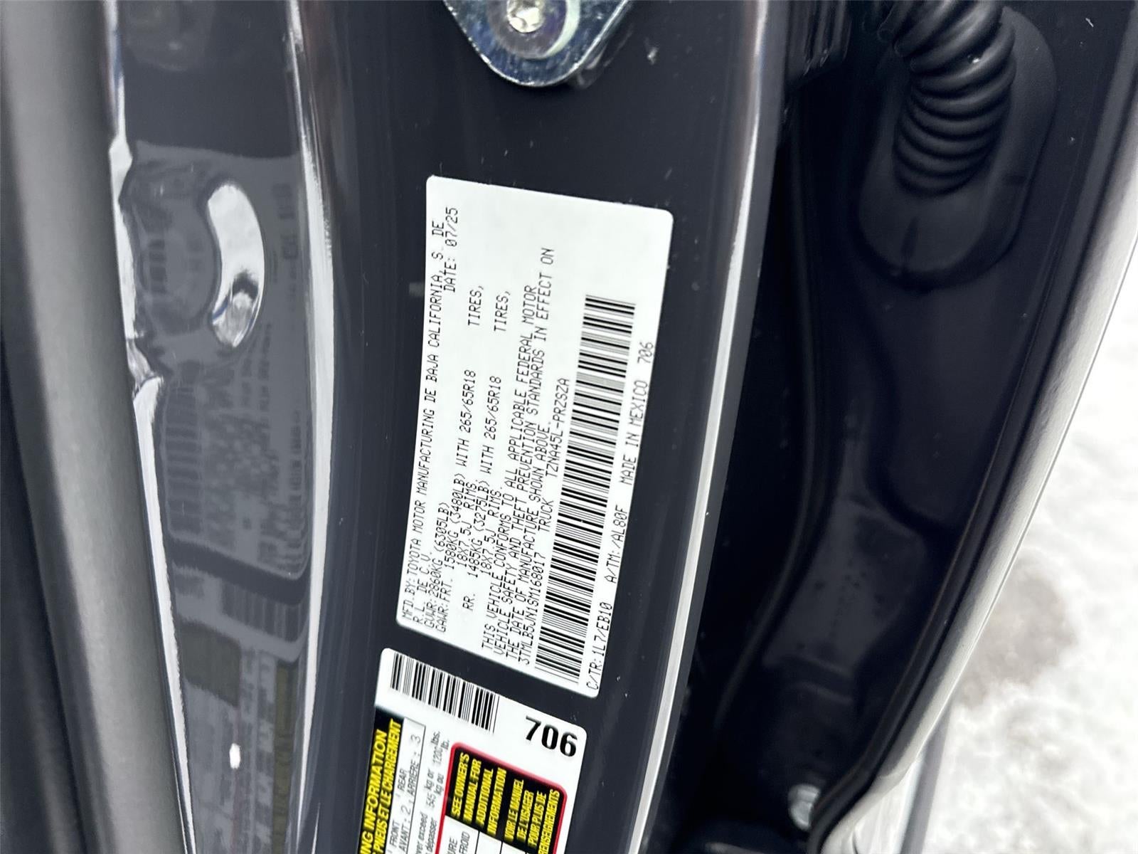 2025 Toyota Tacoma 4WD SR