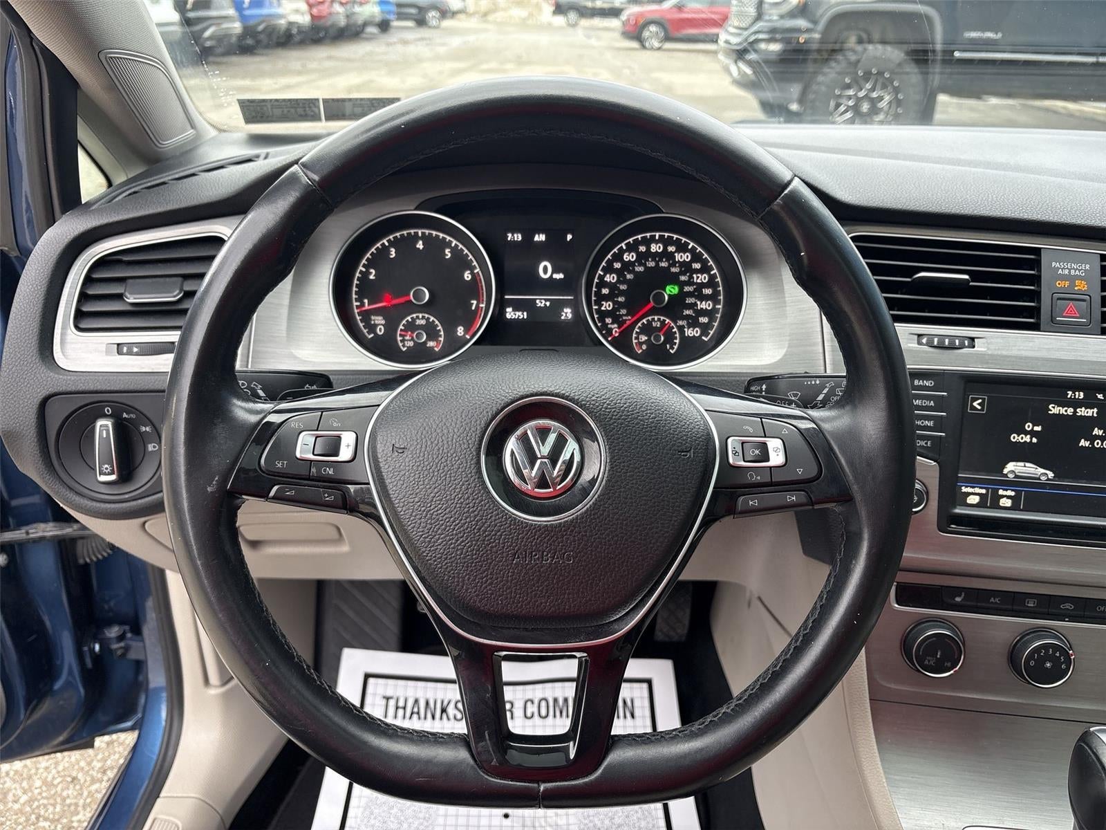2017 Volkswagen Golf TSI Wolfsburg Edition 4-Door