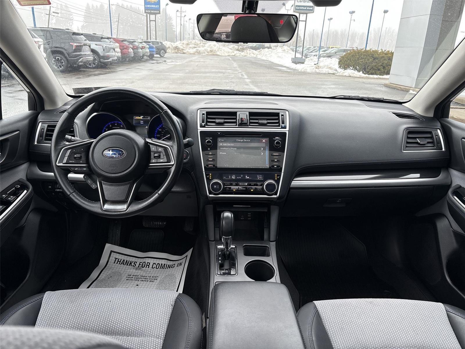 2018 Subaru Legacy 2.5i Sport