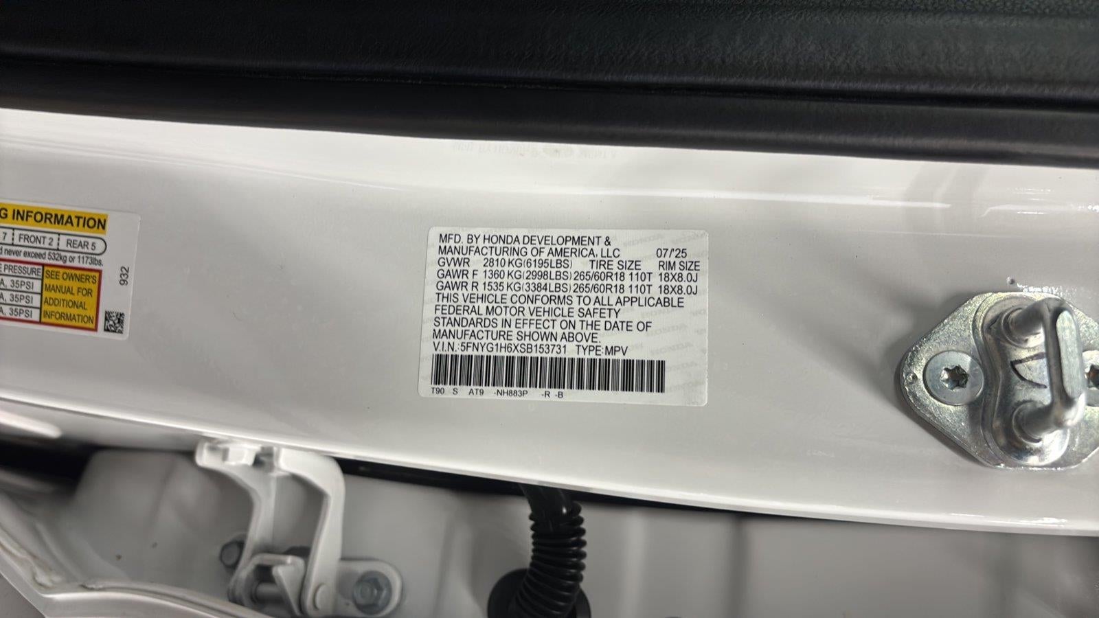 2025 Honda Pilot TrailSport