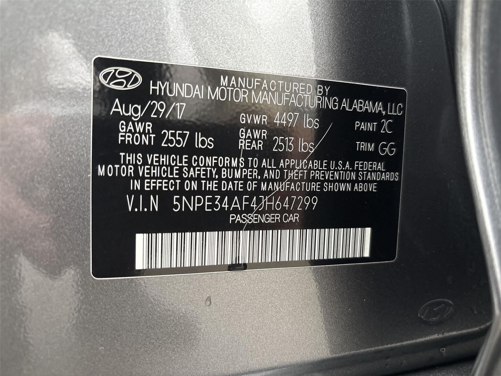 2018 Hyundai Sonata SEL