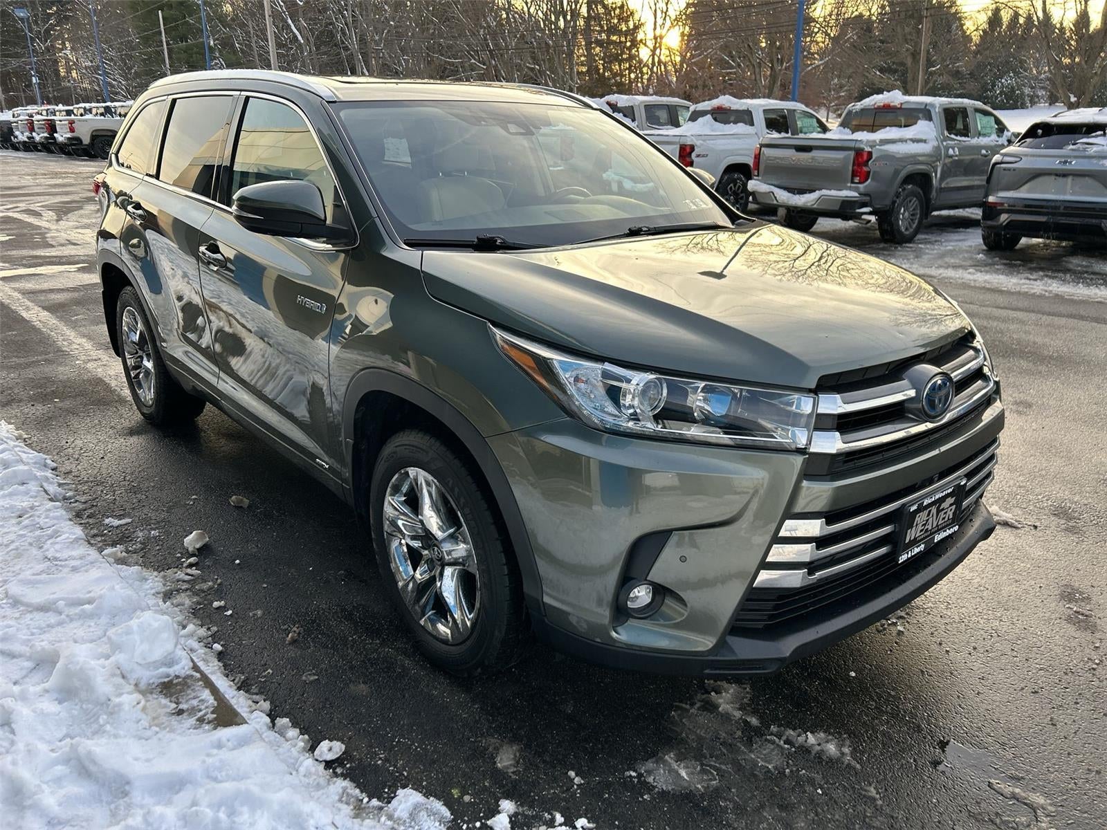 2019 Toyota Highlander Hybrid Limited Platinum