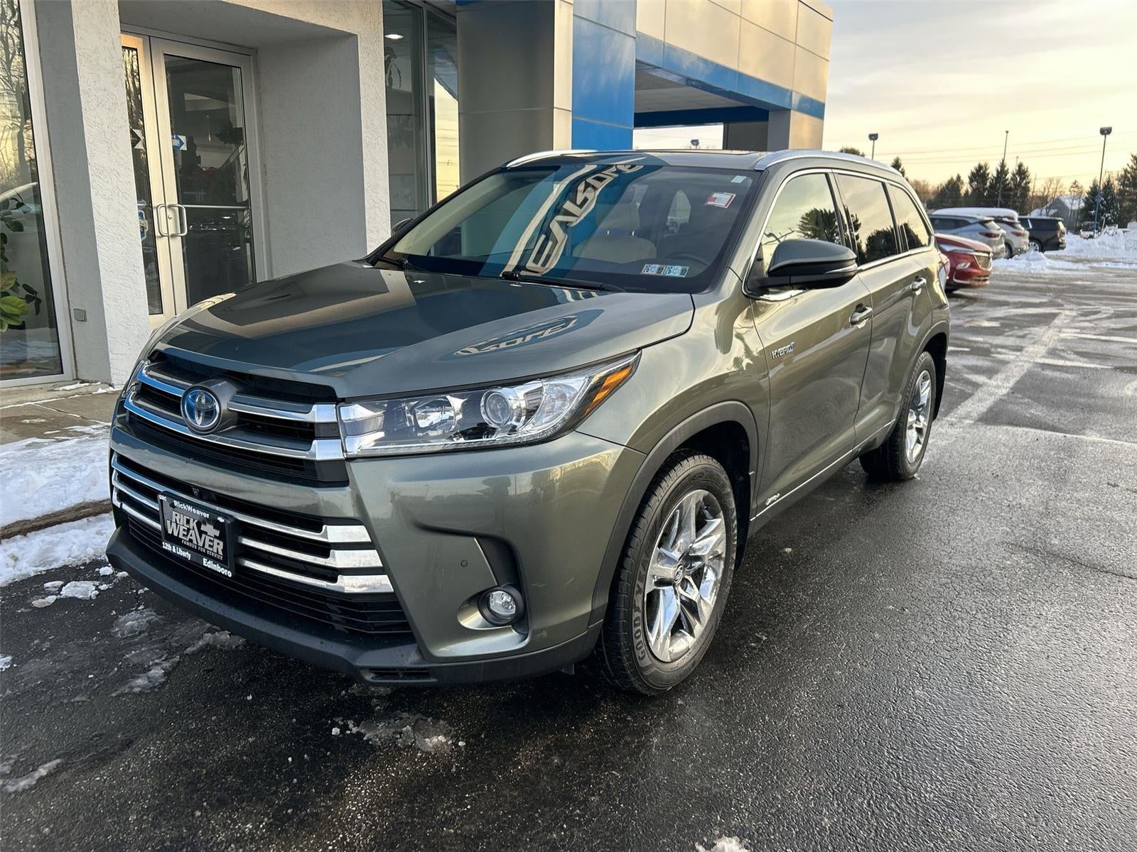 2019 Toyota Highlander Hybrid Limited Platinum