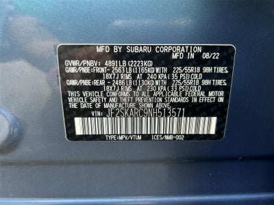 2022 Subaru Forester Touring