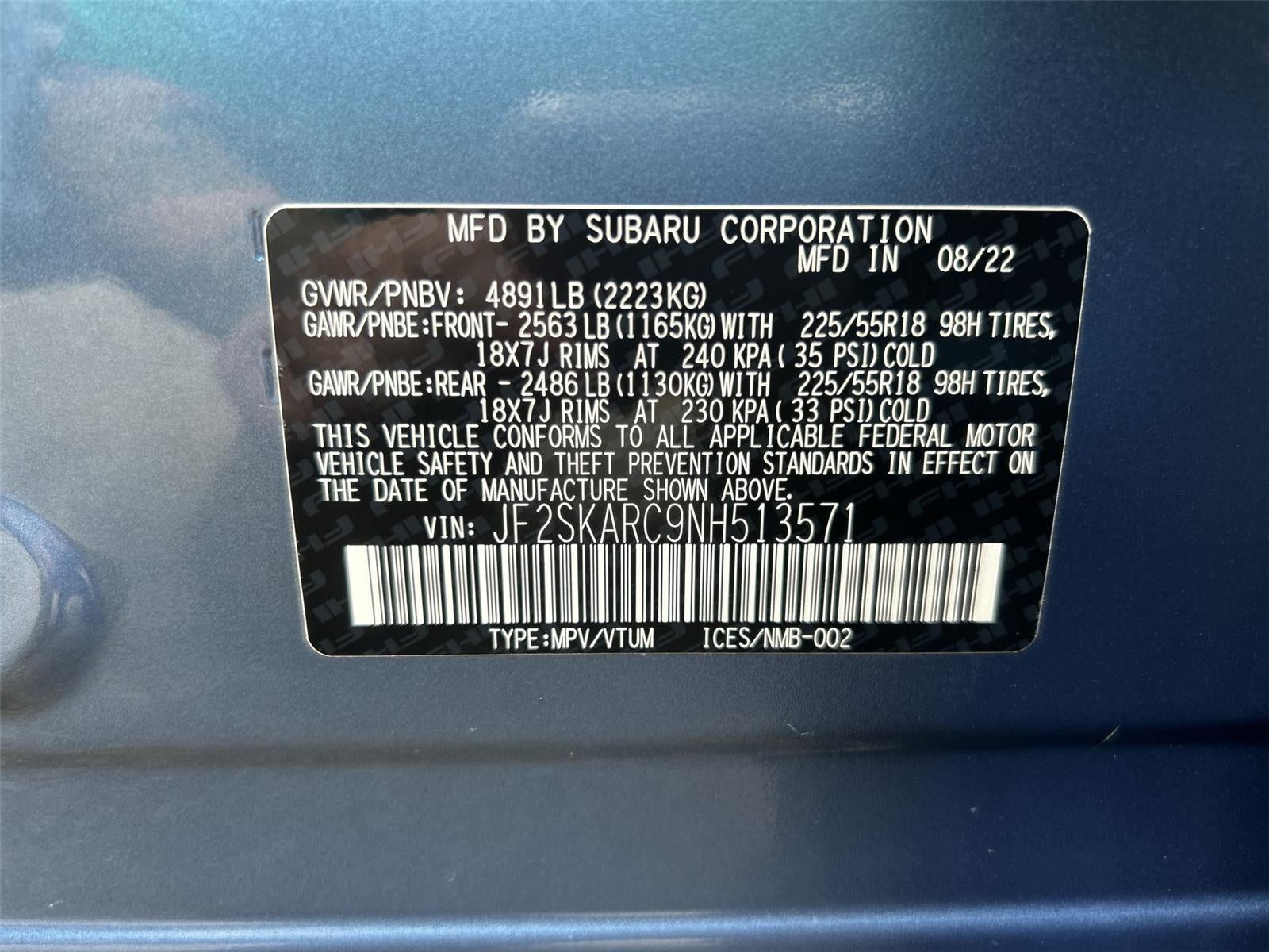 2022 Subaru Forester Touring