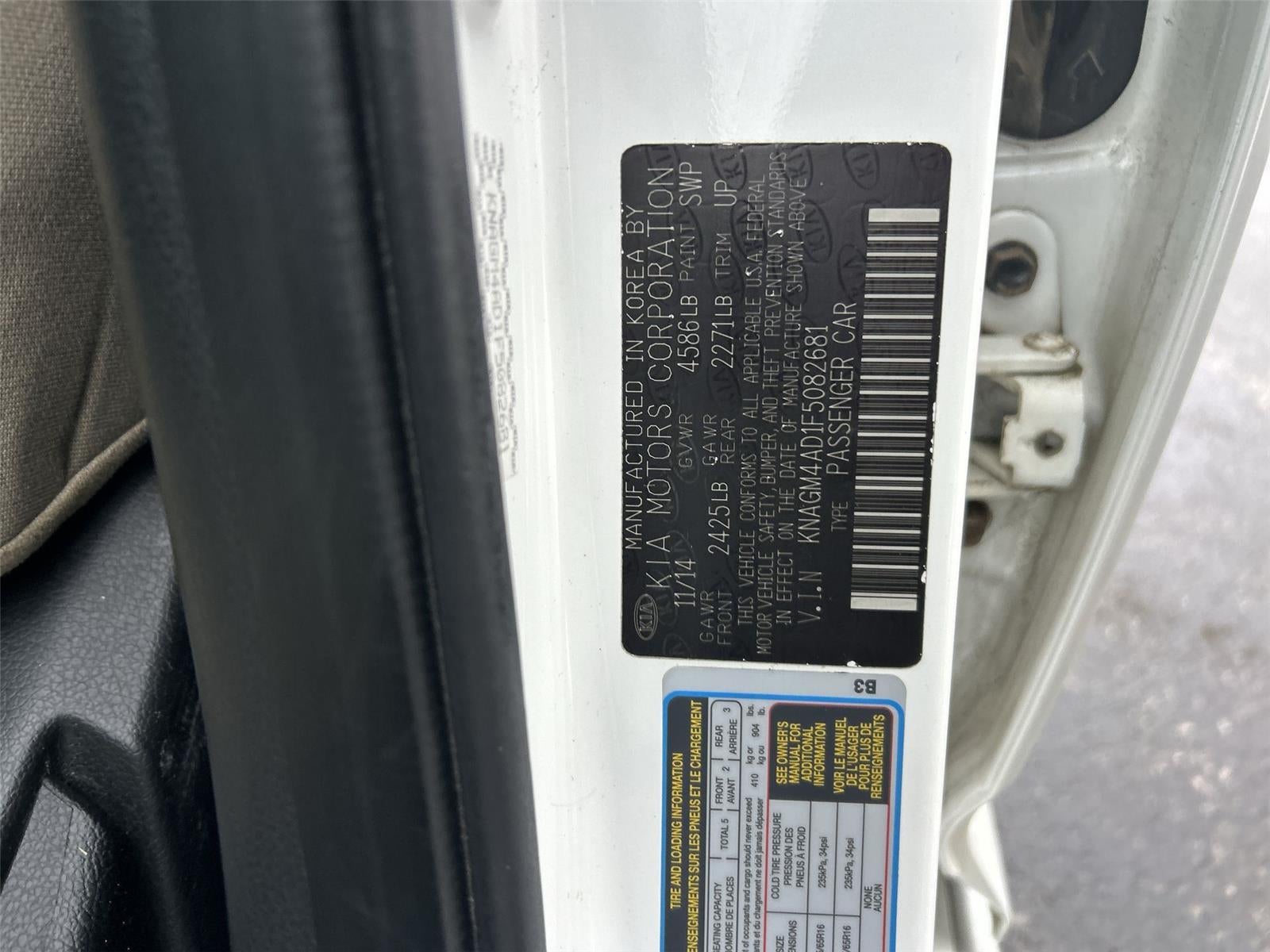 2015 Kia Optima Hybrid Base