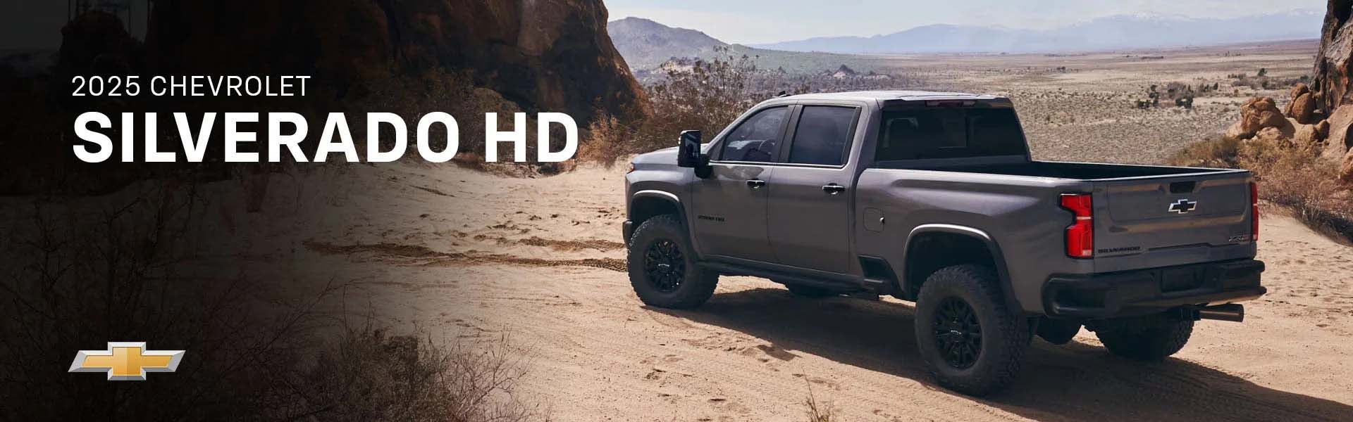 2025 chevrolet silverado hd banner