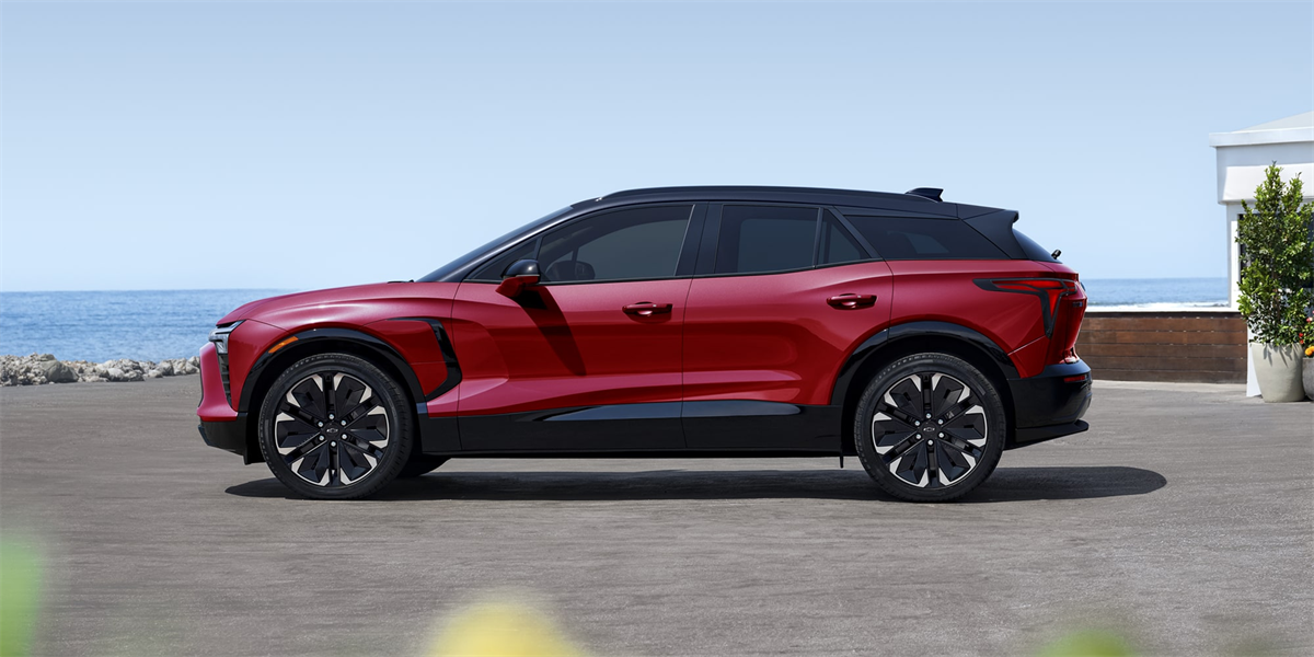 Red 2027 Chevrolet Blazer EV