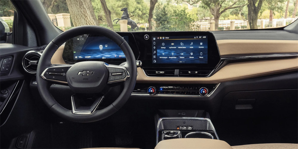 2027 Chevrolet Equinox dashboard and cockpit