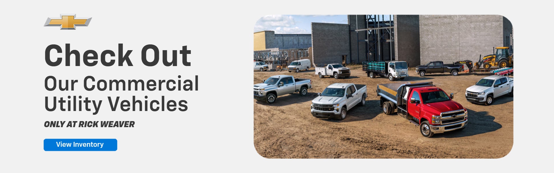 Check Out Our Commercial Utility Vehicles